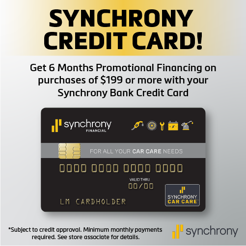 Synchrony Financing Available